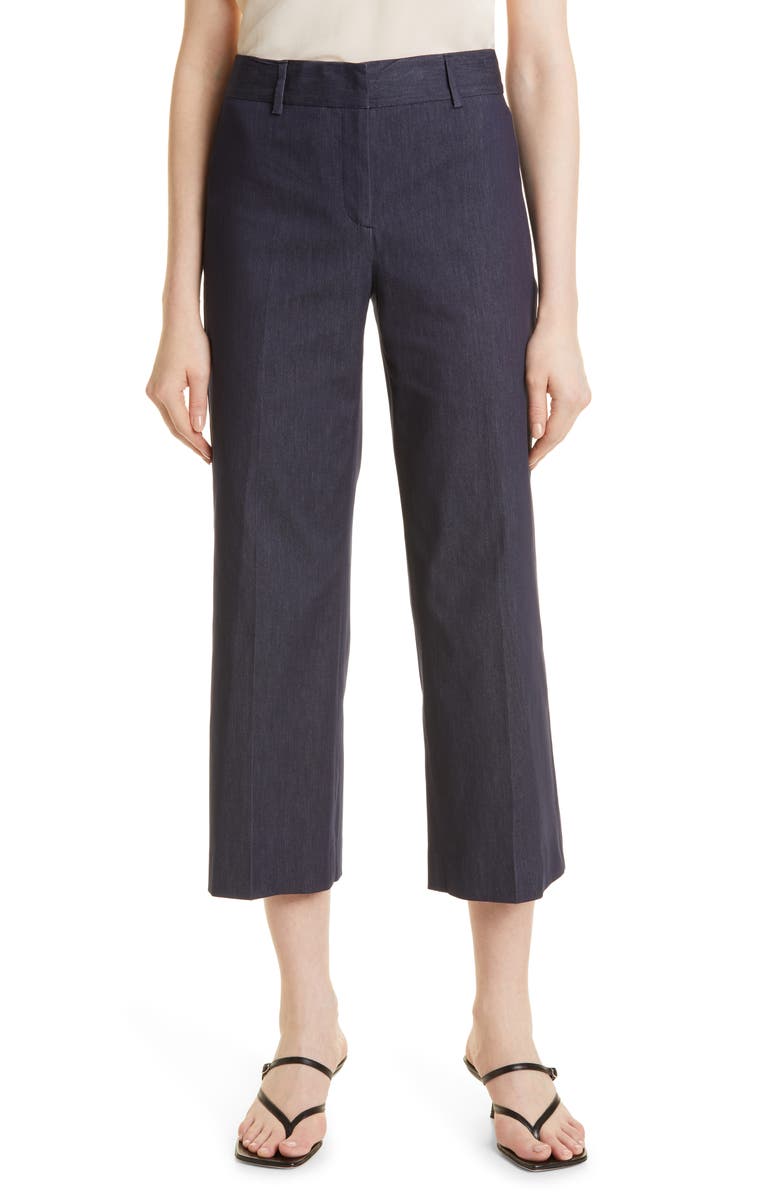 KOBI HALPERIN Yara Cotton Blend Crop Trouser Jeans, Main, color,