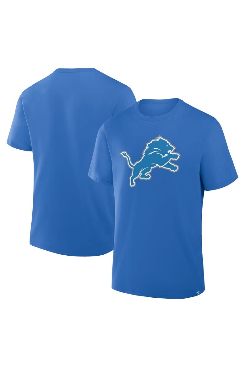 Men's Fanatics  Blue Detroit Lions Legacy Cotton T-Shirt, Main, color, Blue