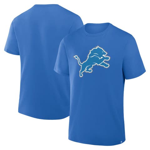 Men's Fanatics  Blue Detroit Lions Legacy Cotton T-Shirt