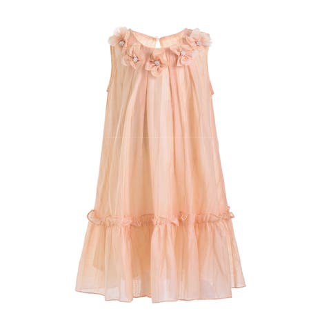 Mariselle Floral Ruffle Dress