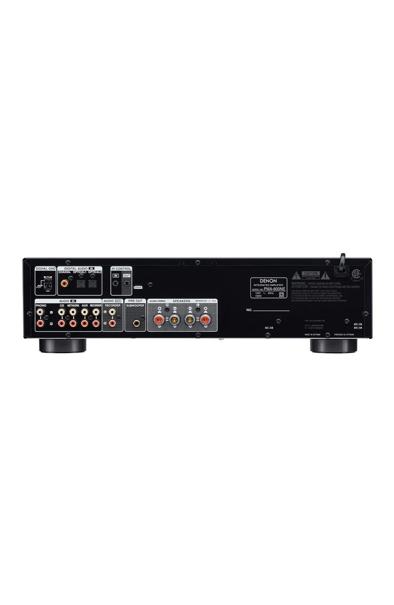 Denon PMA-600NE 2 Channel 70W Integrated Amplifier with Bluetooth, Alternate, color, Black