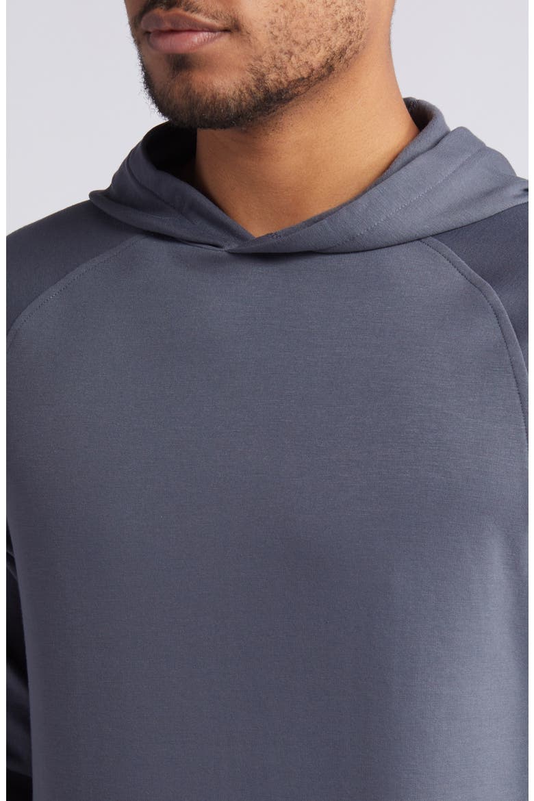 Fleece Hoodie, Alternate, color, STORM CLOUD