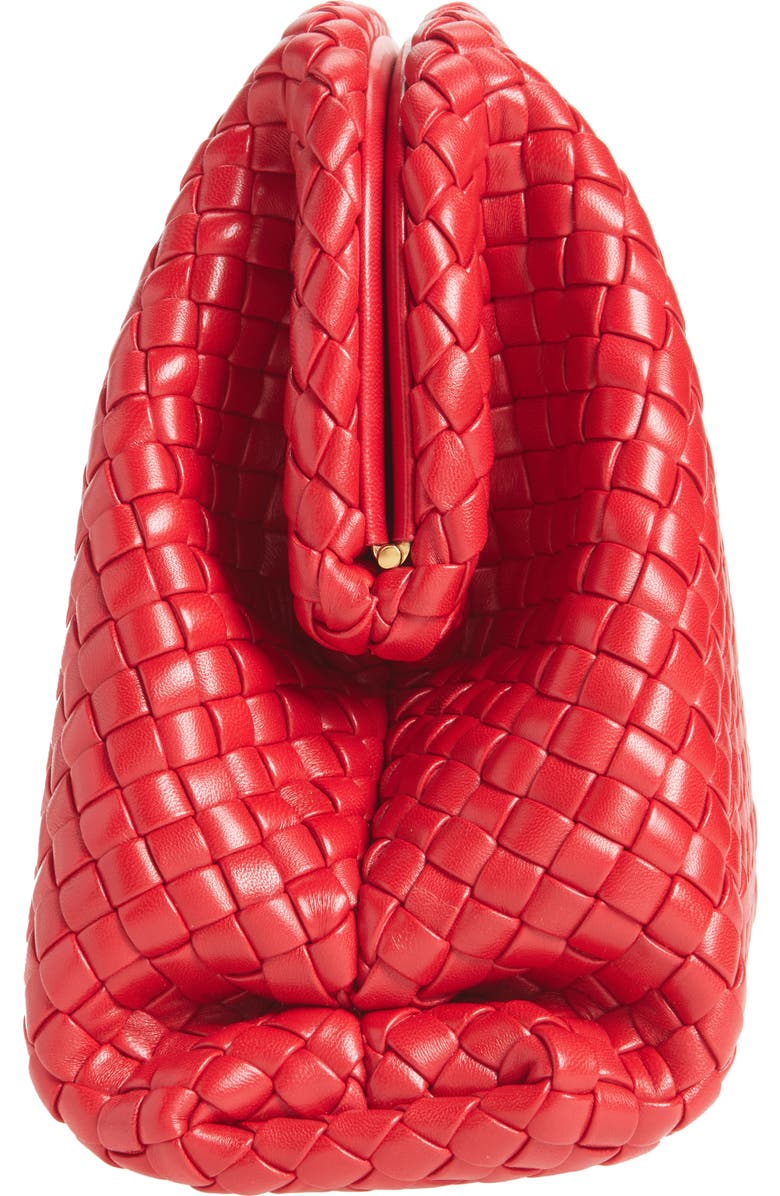 Bottega Veneta The Pouch Padded Intrecciato Leather Clutch, Alternate, color,
