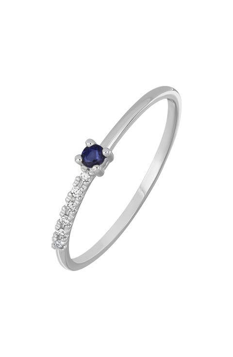 El Mar Trend Gemstone & Diamond Ring (Nordstrom Exclusive)