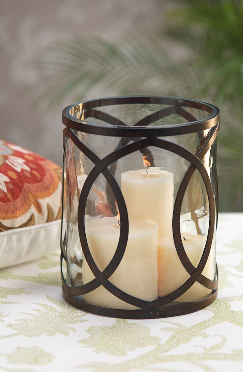 Zodax Charina Hurricane Candle Holder, Alternate, color,