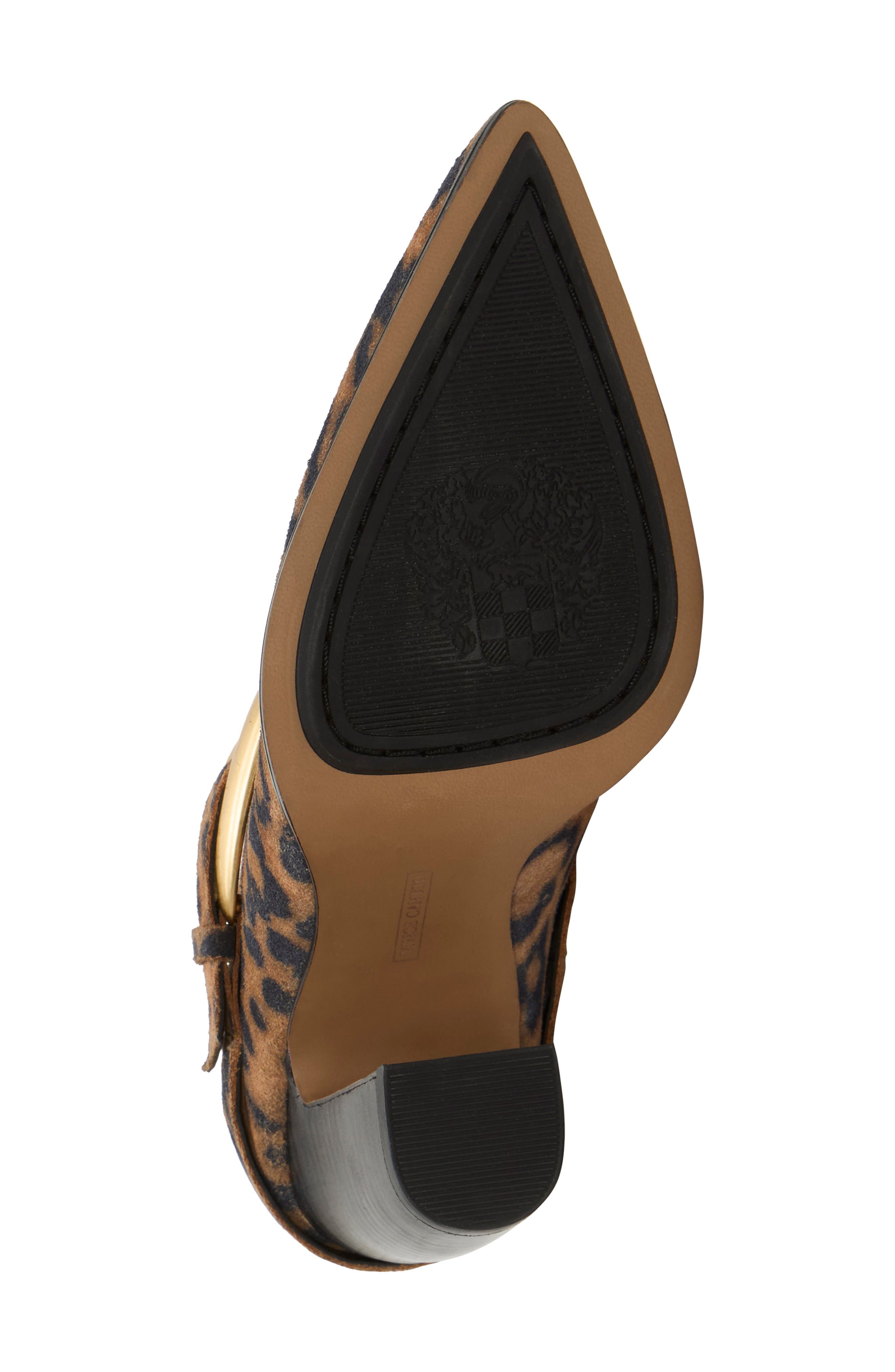 Vince Camuto Bailey Pointed Toe Mule, Alternate, color, Camel