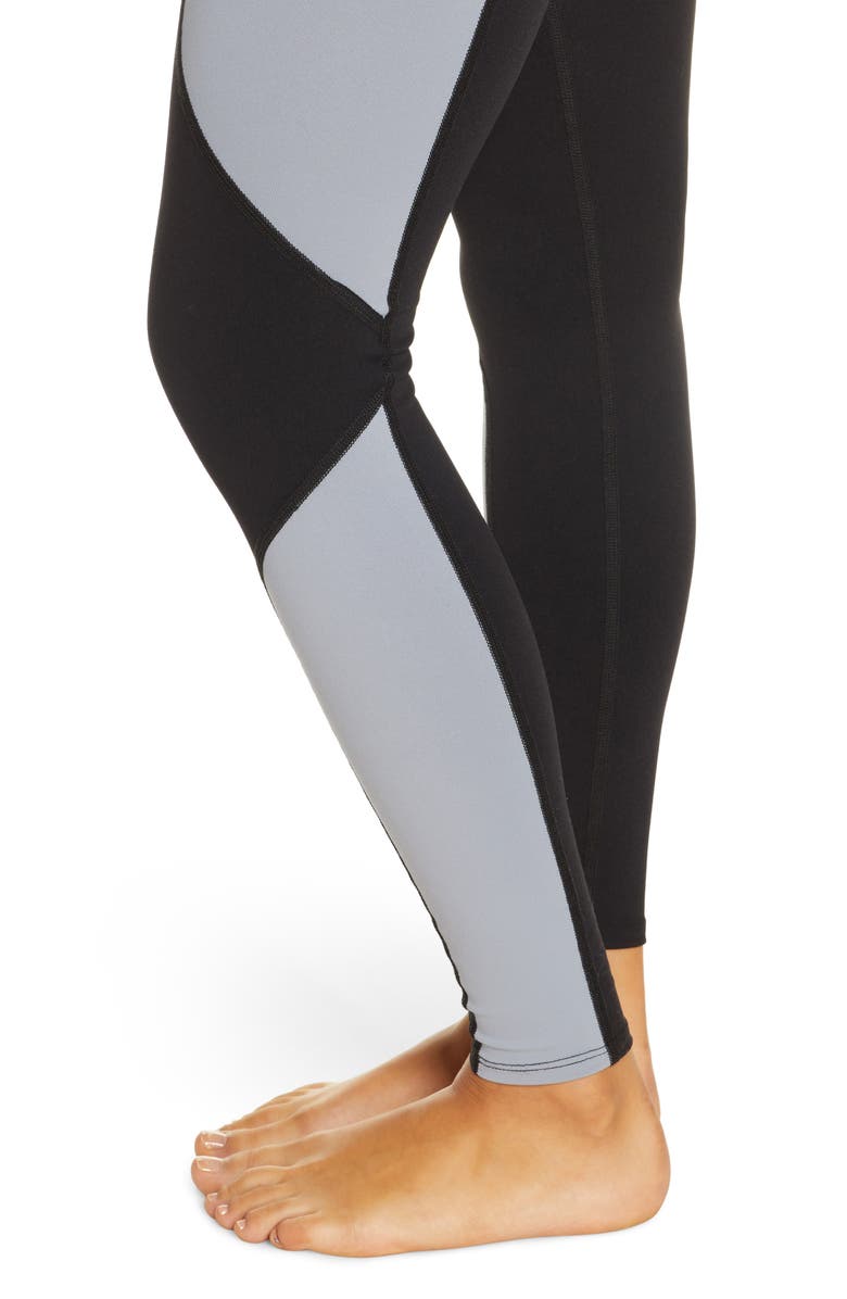 Live The Process Geometric Colorblock Leggings, Alternate, color, 