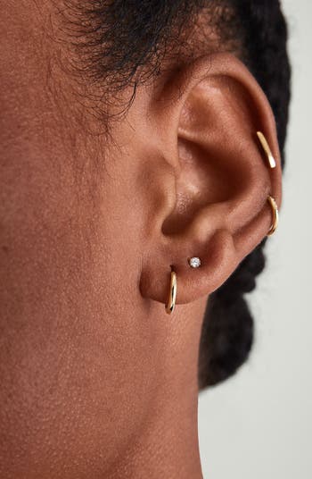 MEJURI Mini Single Hoop Earring | Nordstrom