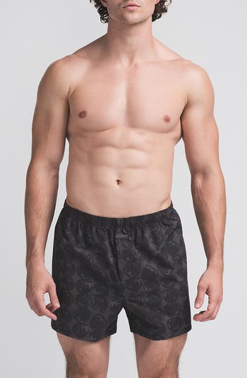 ★ ★ Men's Cotton Poplin Boxer Boxer COTTON POPLIN MENS BOXER 3-PACK | UMBER MULTI