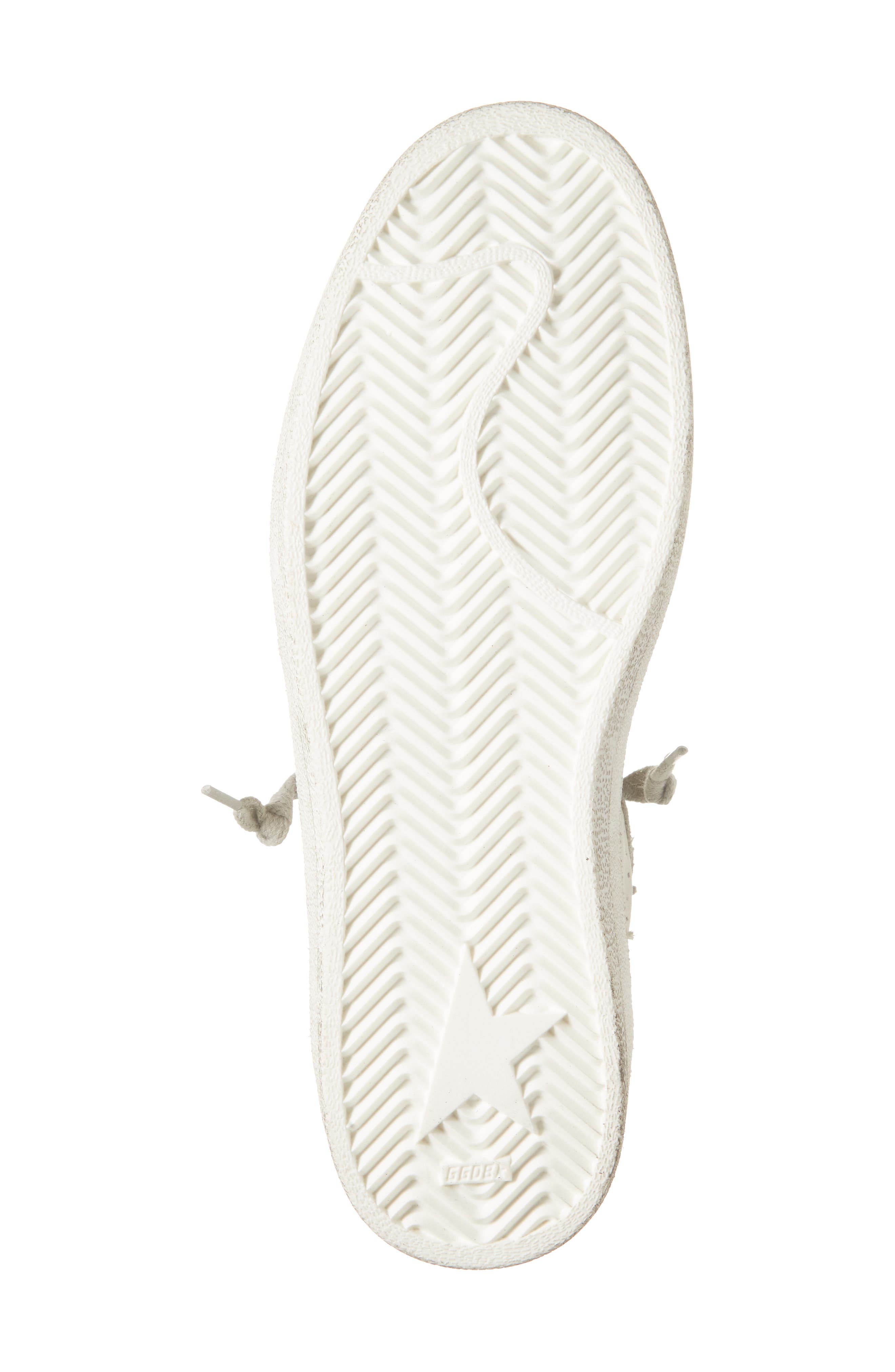 Golden Goose Ball Star Sneaker, Alternate, color, White/ Light Grey/ Pink