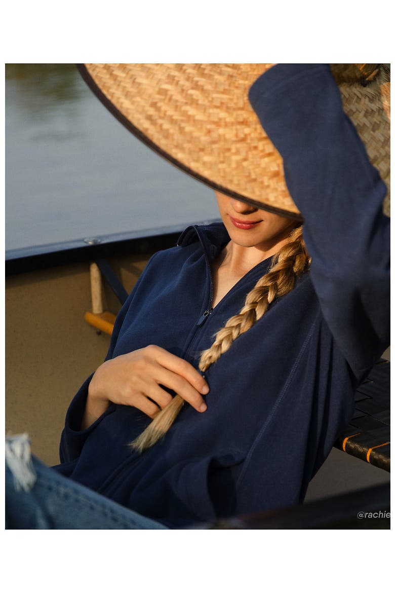 Anyweather Fleece Full Zip Jacket, Alternate, color, Deep Sea Navy