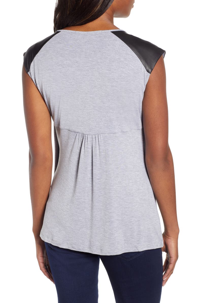 Angel Maternity Petal Maternity/Nursing Top, Alternate, color,