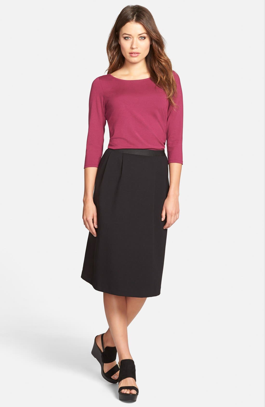 BP. 'Lena' Wedge Sandal, Alternate, color, 