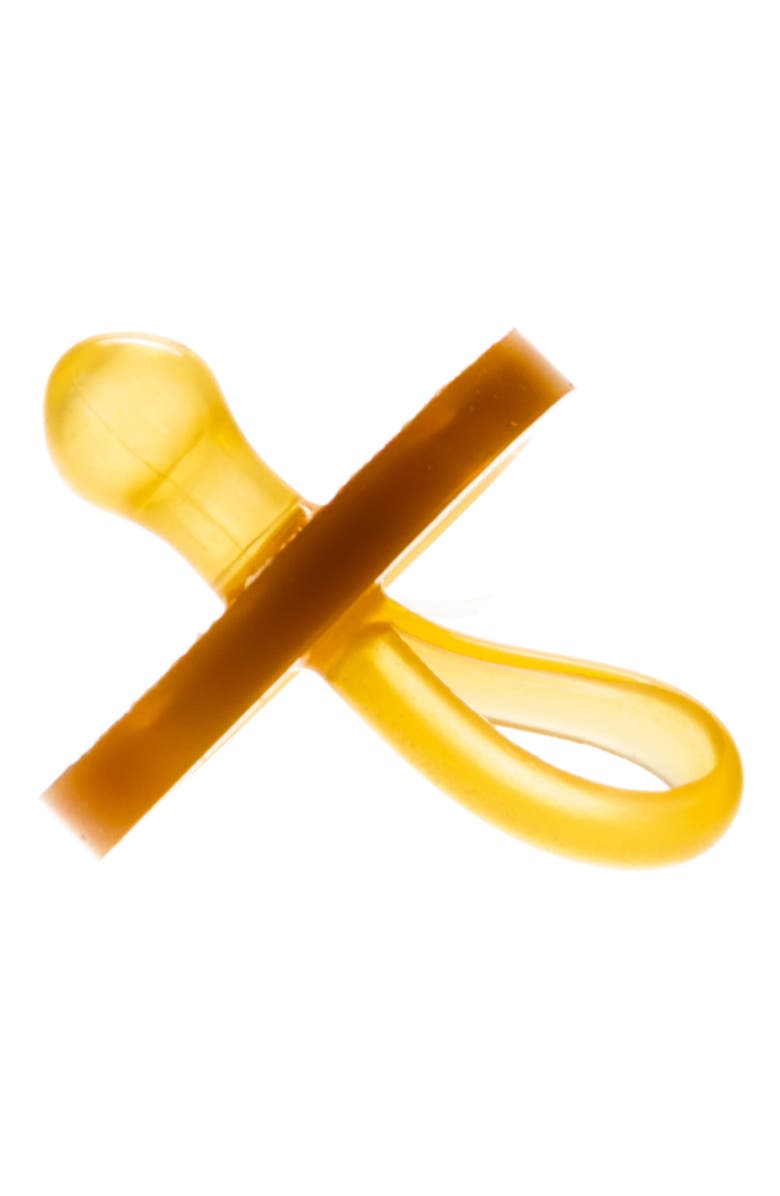 Natursutten Original Rounded Pacifier, Alternate, color, Natural Rubber Brown