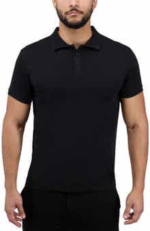 XRAY Stretch Cotton Rib Polo