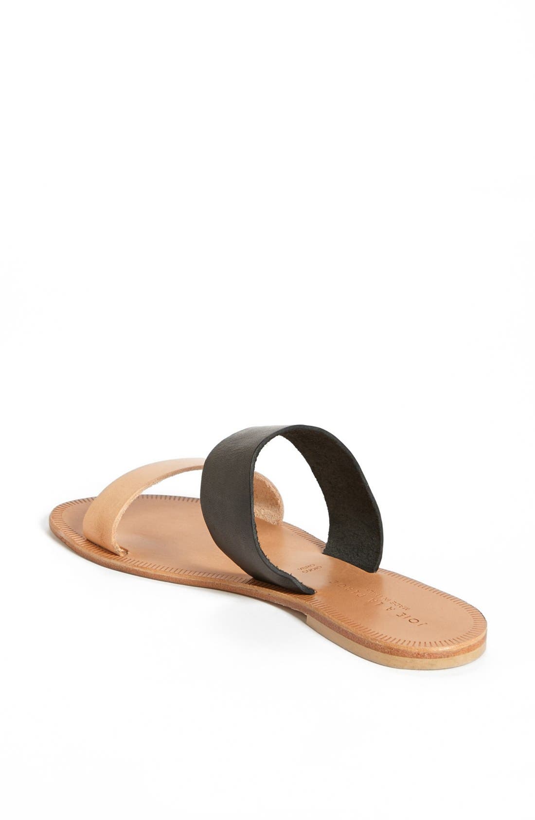 Joie a la Plage 'Sable' Leather Slip-On Sandal, Alternate, color, 