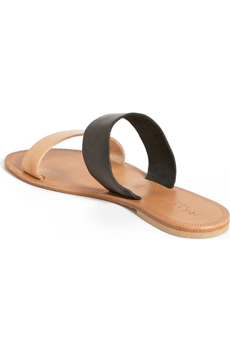 Joie a la Plage 'Sable' Leather Slip-On Sandal, Alternate, color,