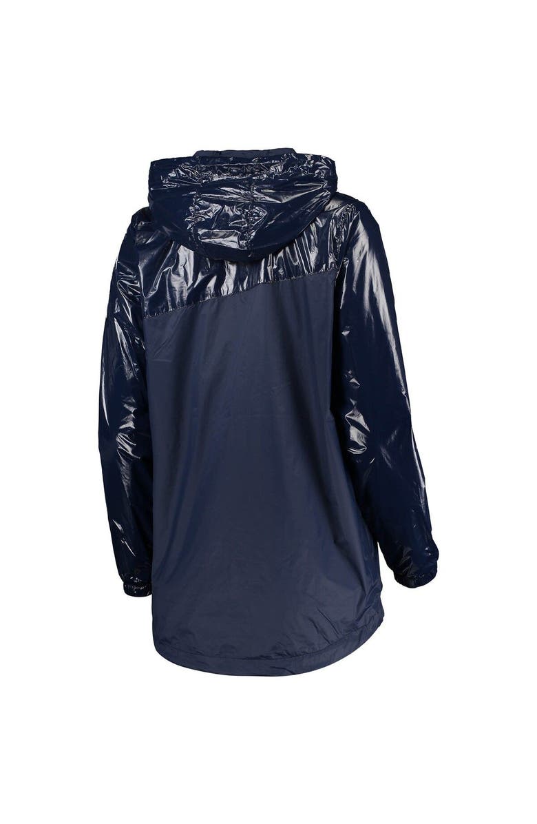 G-III 4HER BY CARL BANKS Women's G-III 4Her by Carl Banks Navy New England Patriots Double-Coverage Full-Zip Hoodie Jacket, Alternate, color, 