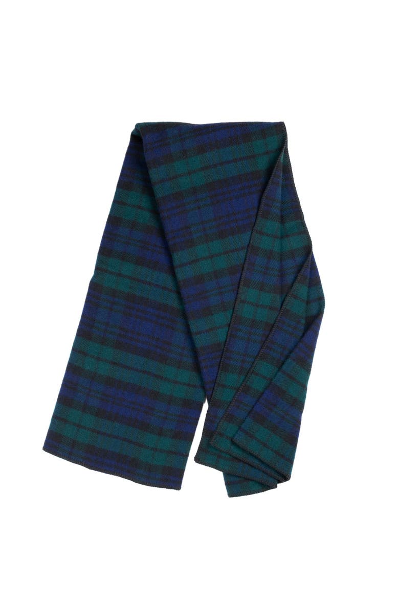 Prince of Scots Highland Tweeds Big Throw, Alternate, color, Black Watch