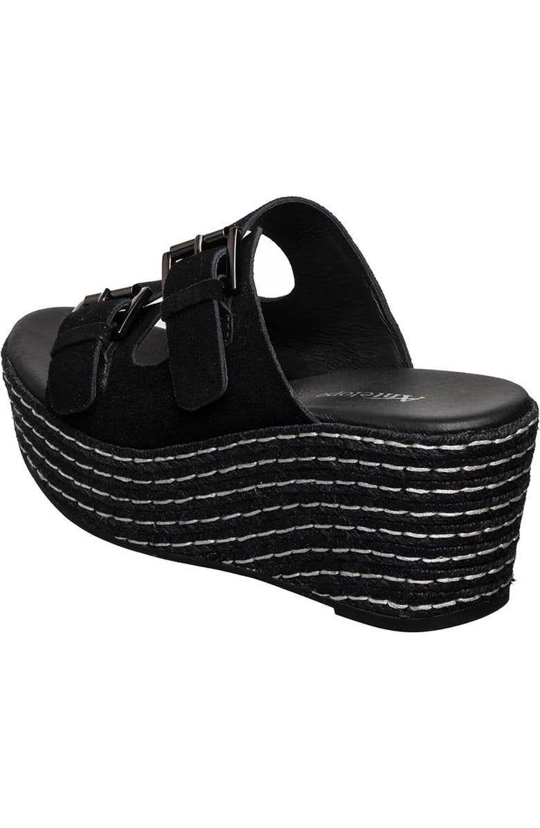 ANTELOPE Hudson Platform Wedge Sandal, Alternate, color, Black