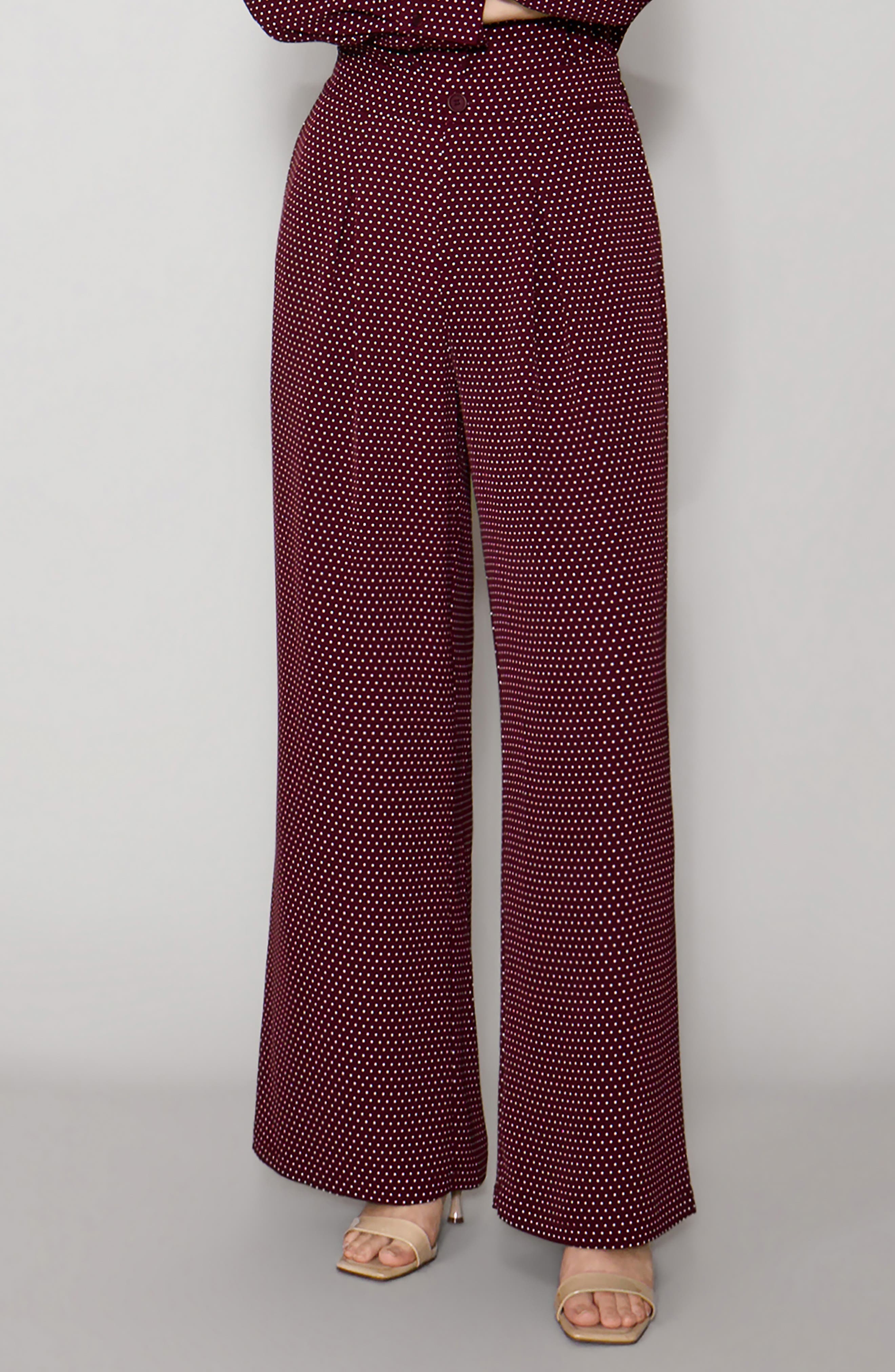 Luxe Crepe Wide Leg Pants