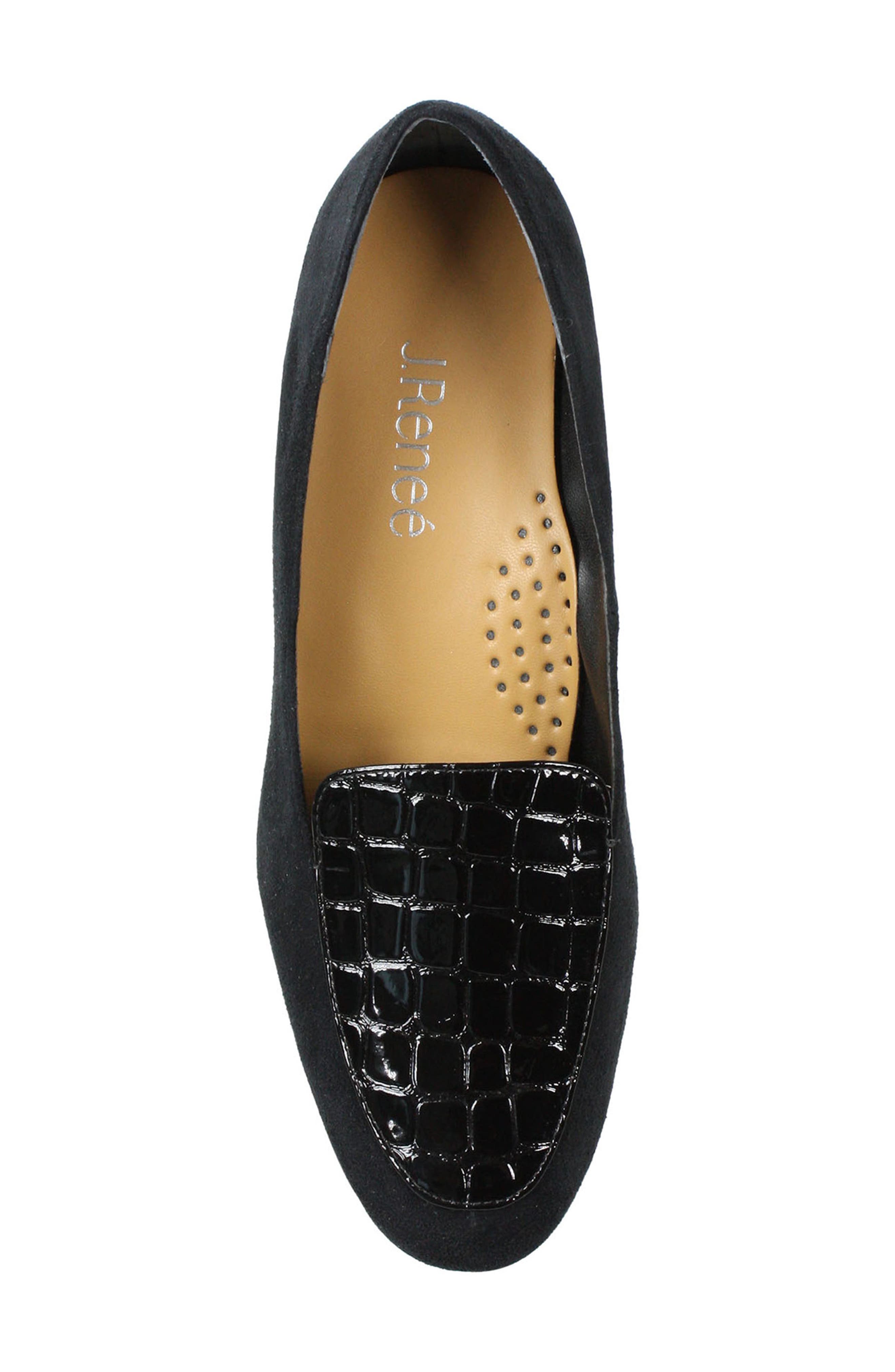 J. Reneé Ballanca Apron Toe Loafer, Alternate, color, 