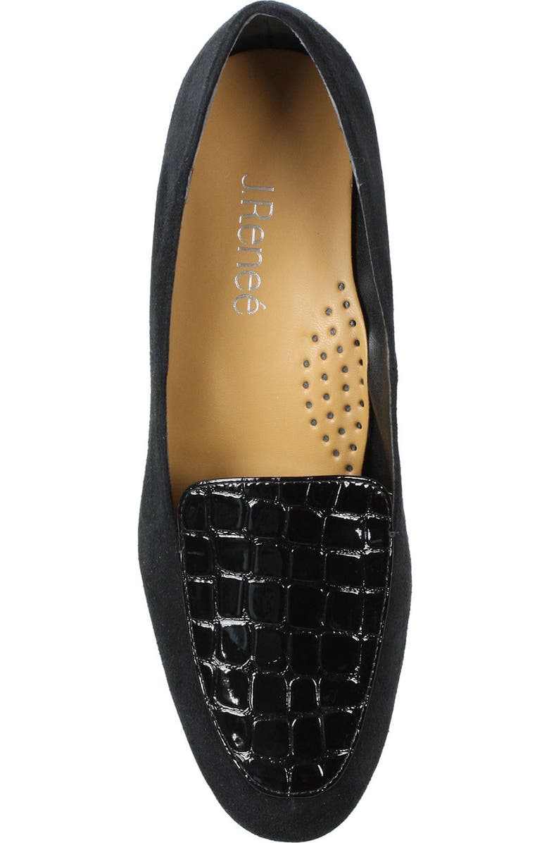 J. Reneé Ballanca Apron Toe Loafer, Alternate, color,