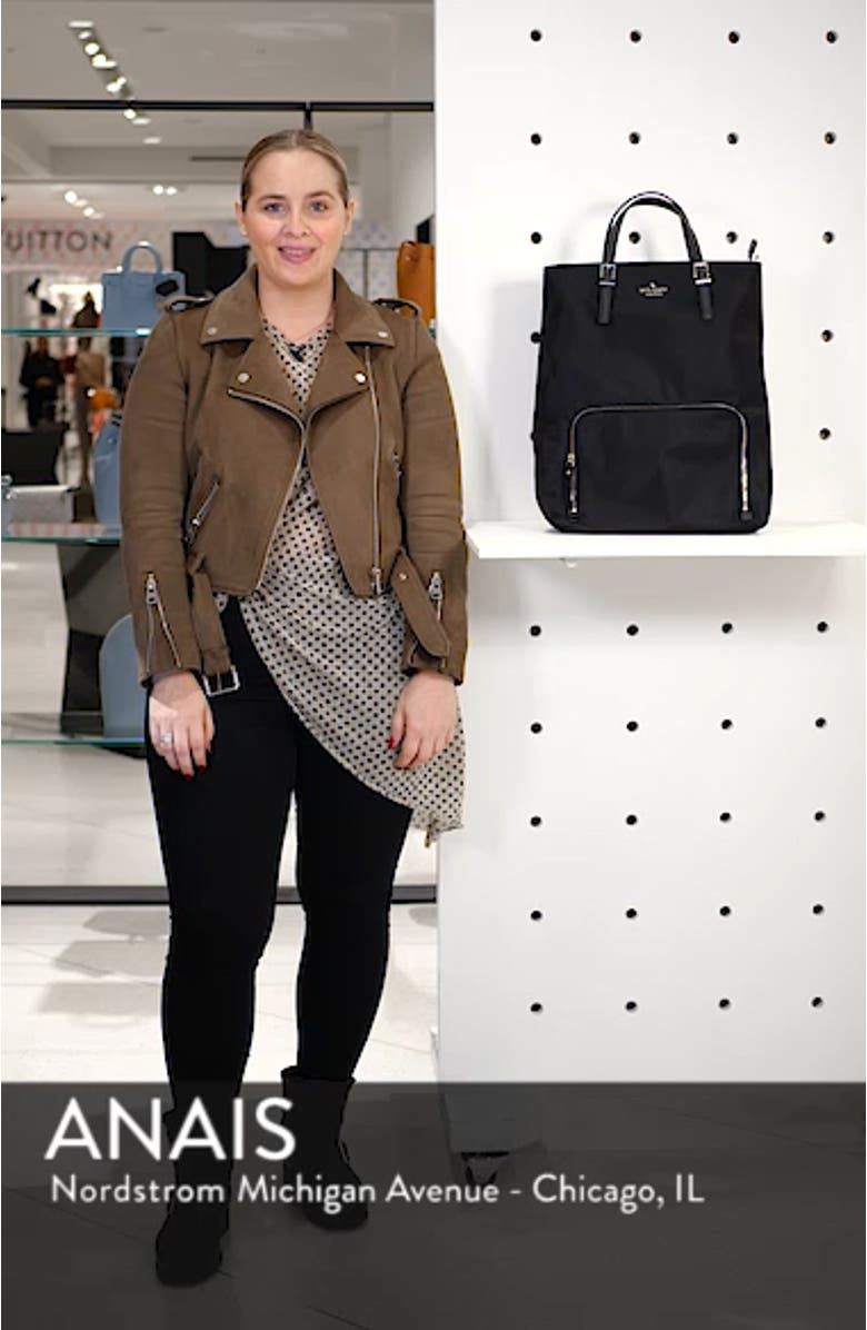 convertible nylon backpack, sales video thumbnail