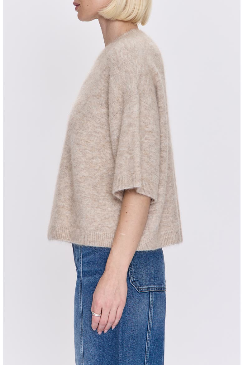 Shiloh Boxy Sweater, Alternate, color, OATMEAL