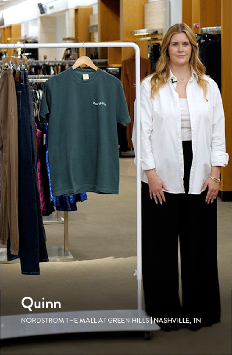 x Disney 'The Lion King' Peaceful Village Cotton Graphic T-Shirt, sales video thumbnail