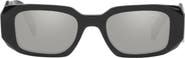 Prada 49mm Small Rectangular Sunglasses
