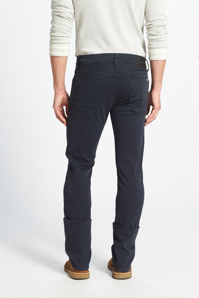 'Byron' Slim Straight Leg Jeans, Alternate, color, MIDNIGHT