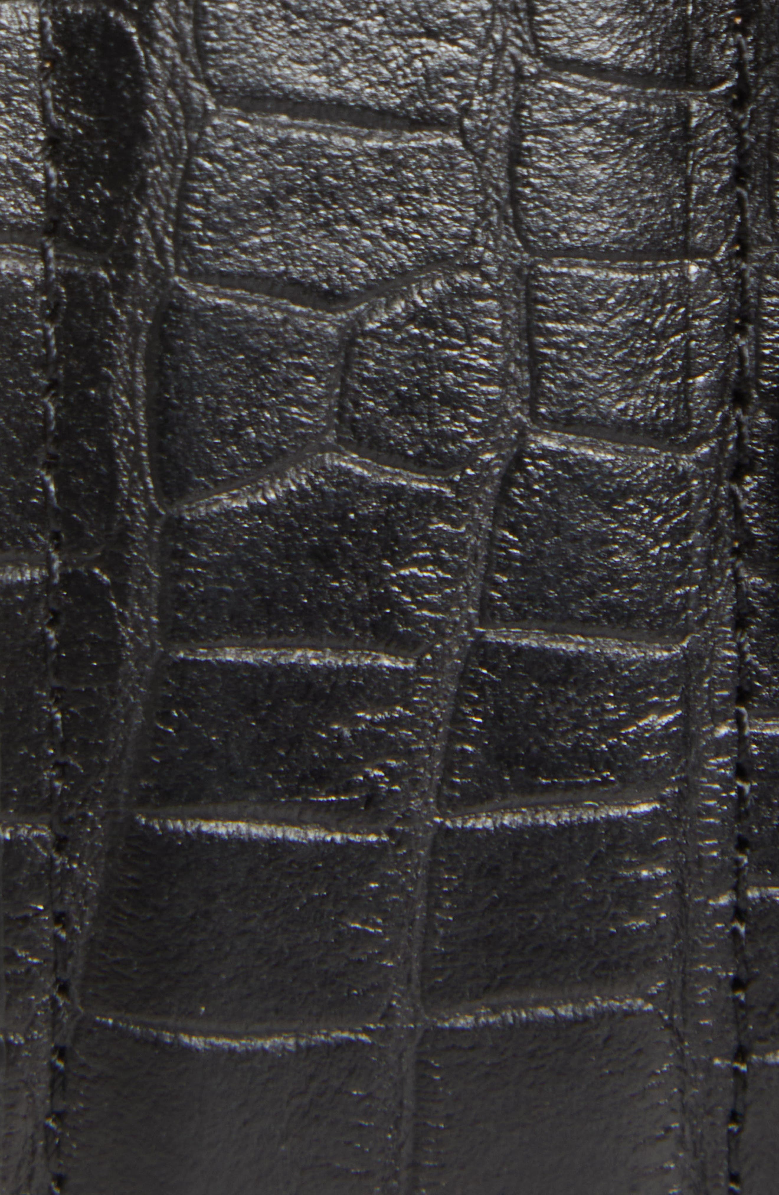 Croc Embossed Metal Tip Leather Belt (Men) | Nordstrom