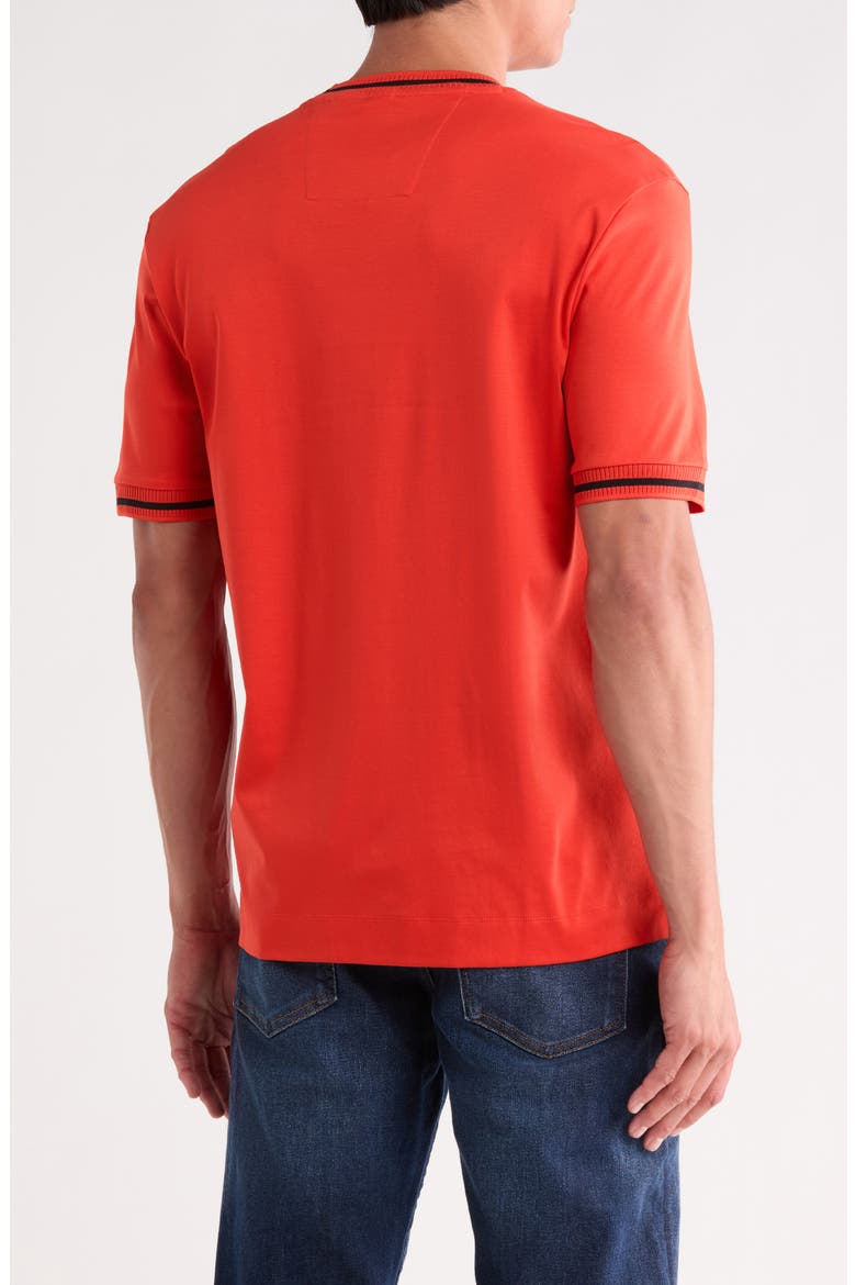 x Porsche Taut Cotton T-Shirt, Alternate, color, DARK ORANGE