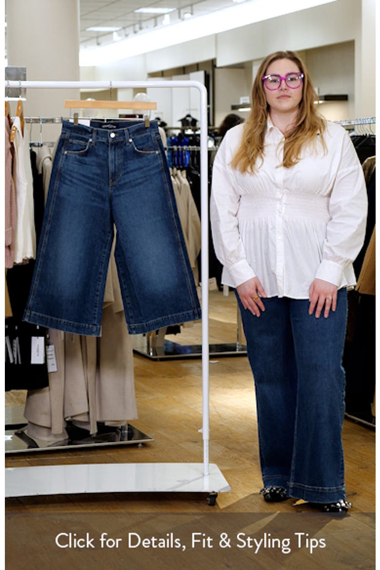Marlow High Waist Culotte Jeans video
