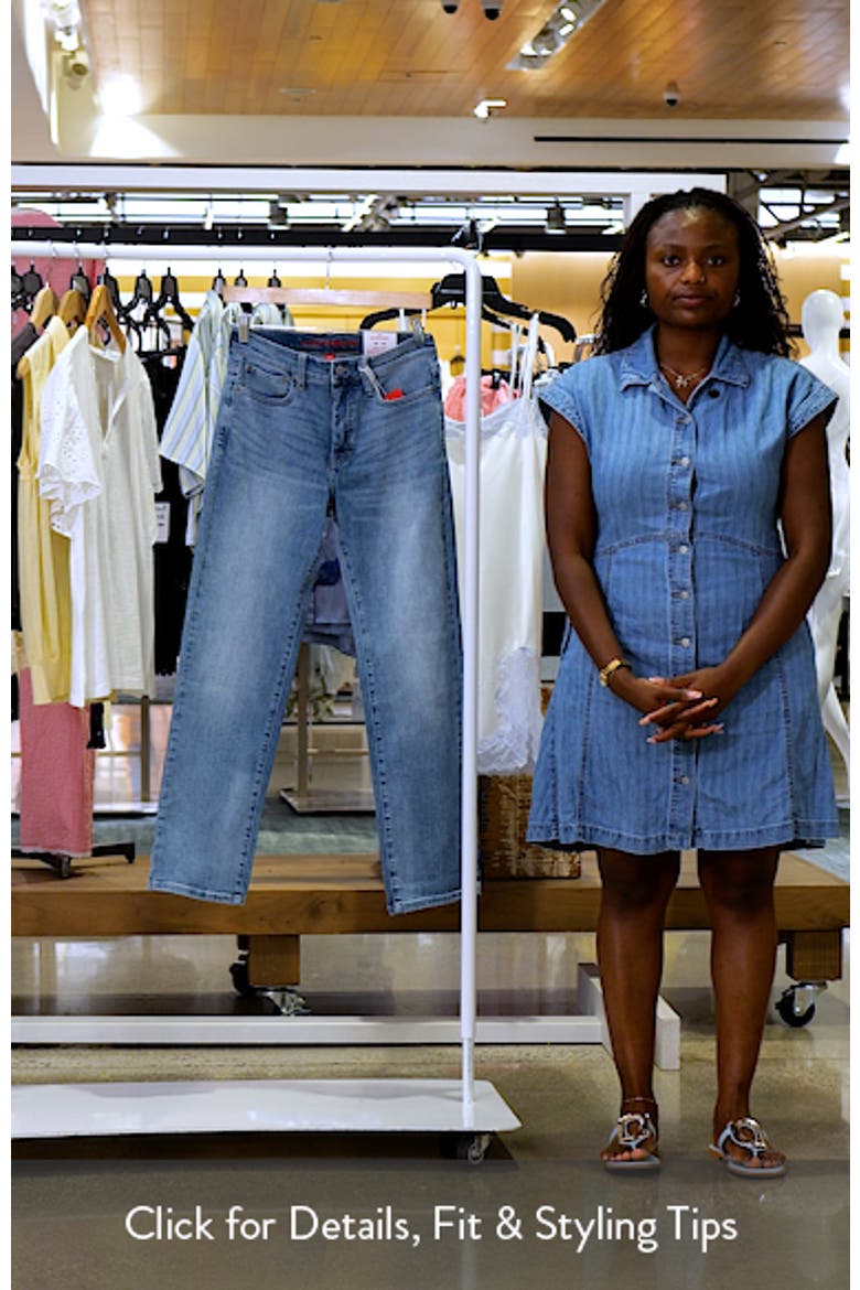 Zoe High Waist Straight Leg Jeans video