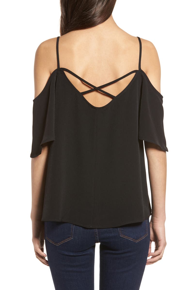 BP. Cold Shoulder Top, Alternate, color, 