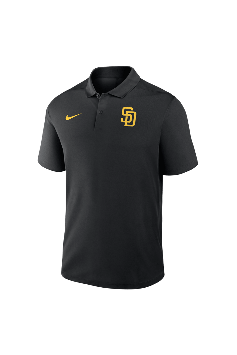 Men's Nike Black San Diego Padres Dri-FIT Victory Polo, Alternate, color, Black