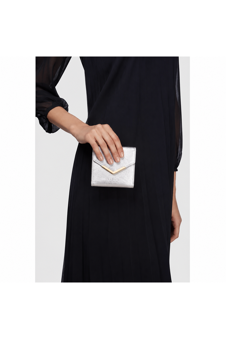 Diana Bifold Wallet, Alternate, color, Silver