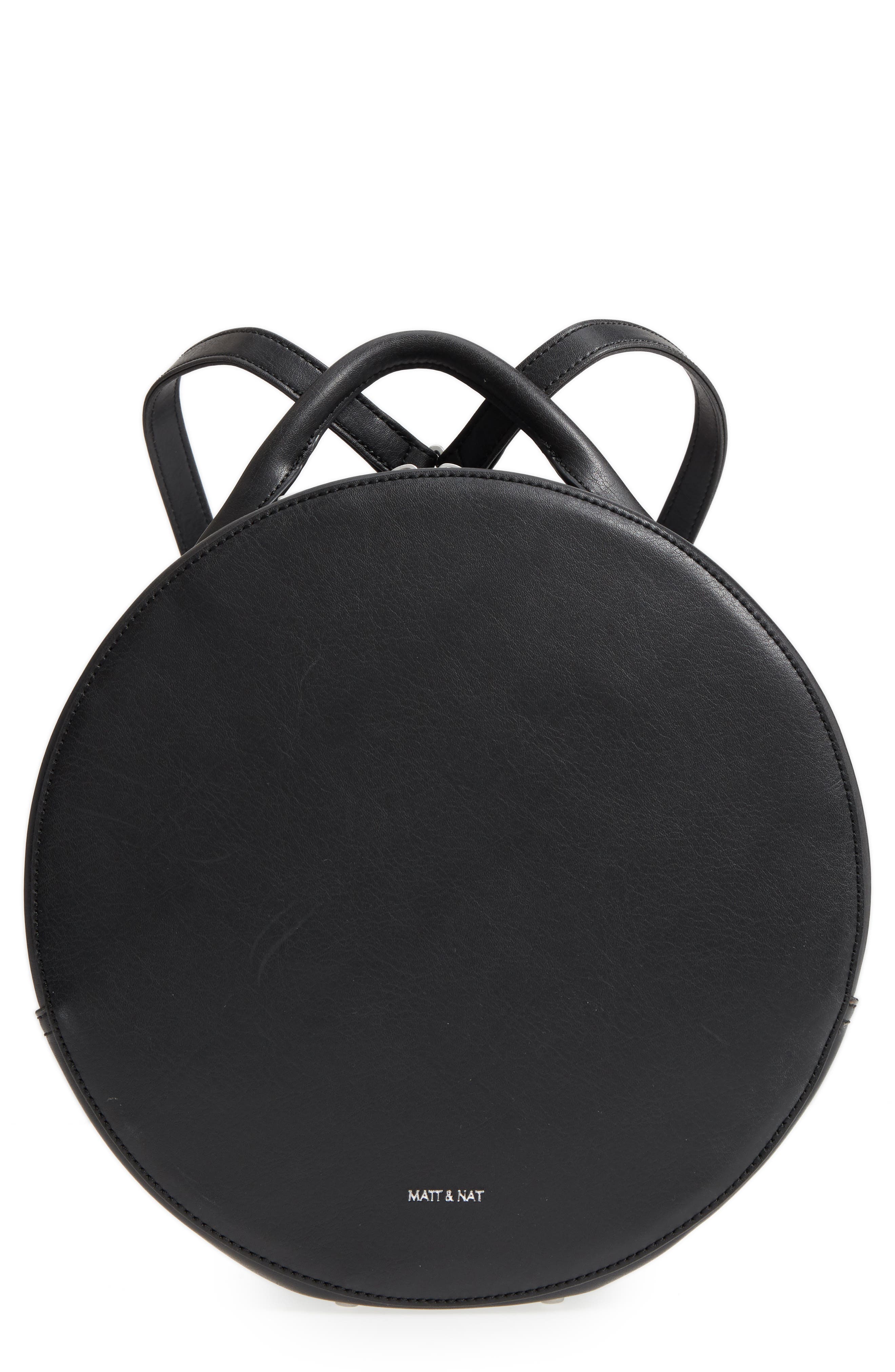 Matt & Nat Kiara Faux Leather Circle Backpack, Main, color, 