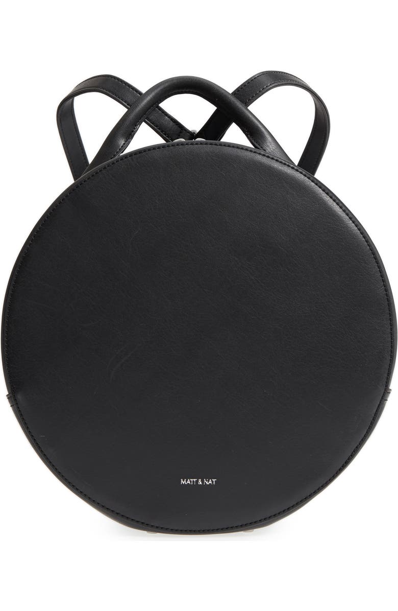 Matt & Nat Kiara Faux Leather Circle Backpack, Main, color,