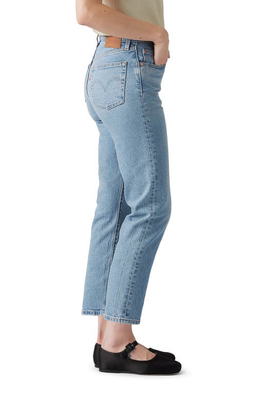 Levi's 501® High Waist Crop Straight Leg Jeans
