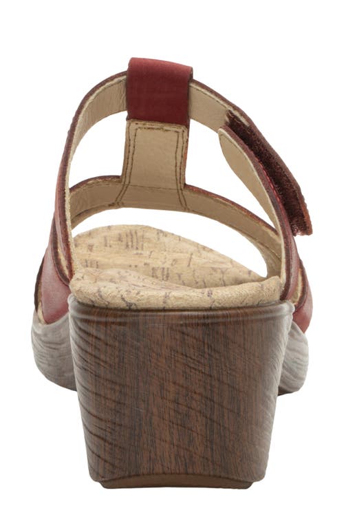 Alegria By Pg Lite Shantal Platform Slide Sandal