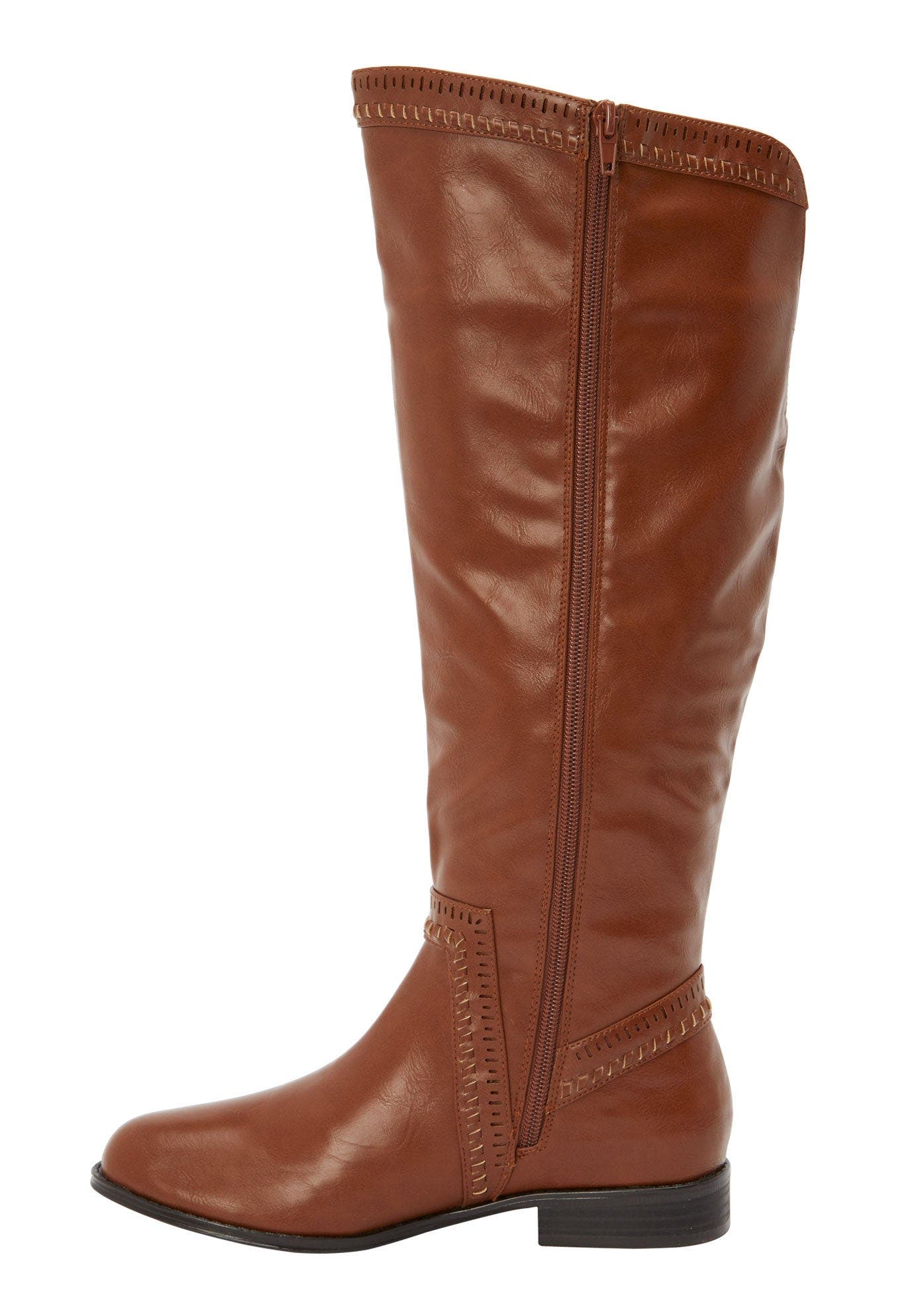 Comfortview The Malina Wide Calf Boot, Alternate, color, Black