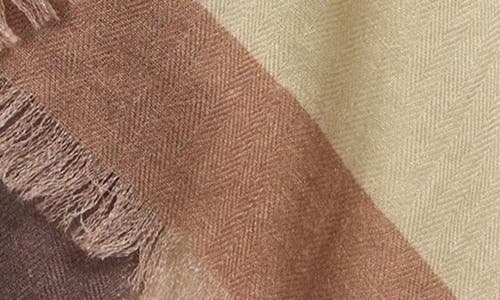 Rag & Bone Astrid Wool Scarf In Brown