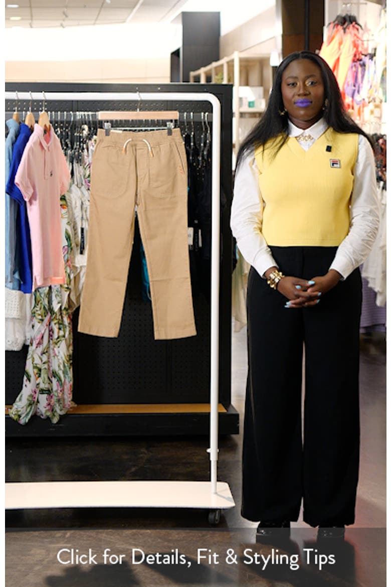Kids' Relaxed Cotton Worker Pants video