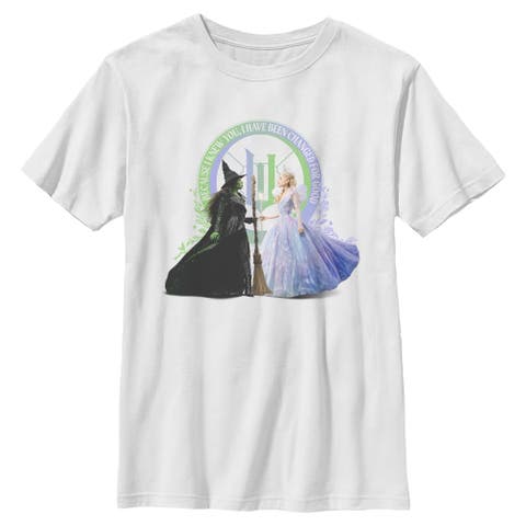 Boy's Wicked For Good Elphaba and Glinda I Have Been Changed  Graphic T-Shirt
