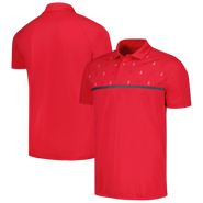 LEVELWEAR Men's Levelwear Red Los Angeles Angels Sector Batter Up Raglan Polo