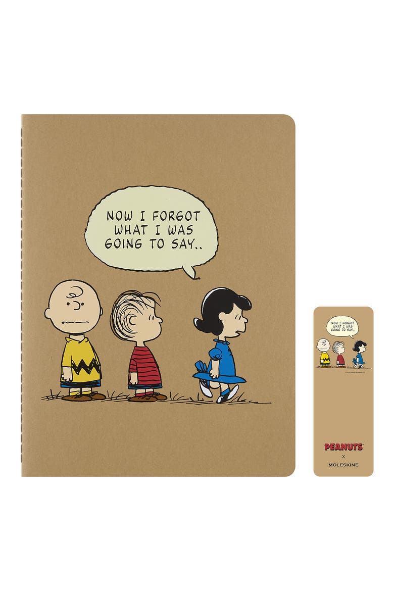 Le Peanuts Set of 3 Extra-Large Ruled Notebooks, Alternate, color, MULTICOLOR PACK