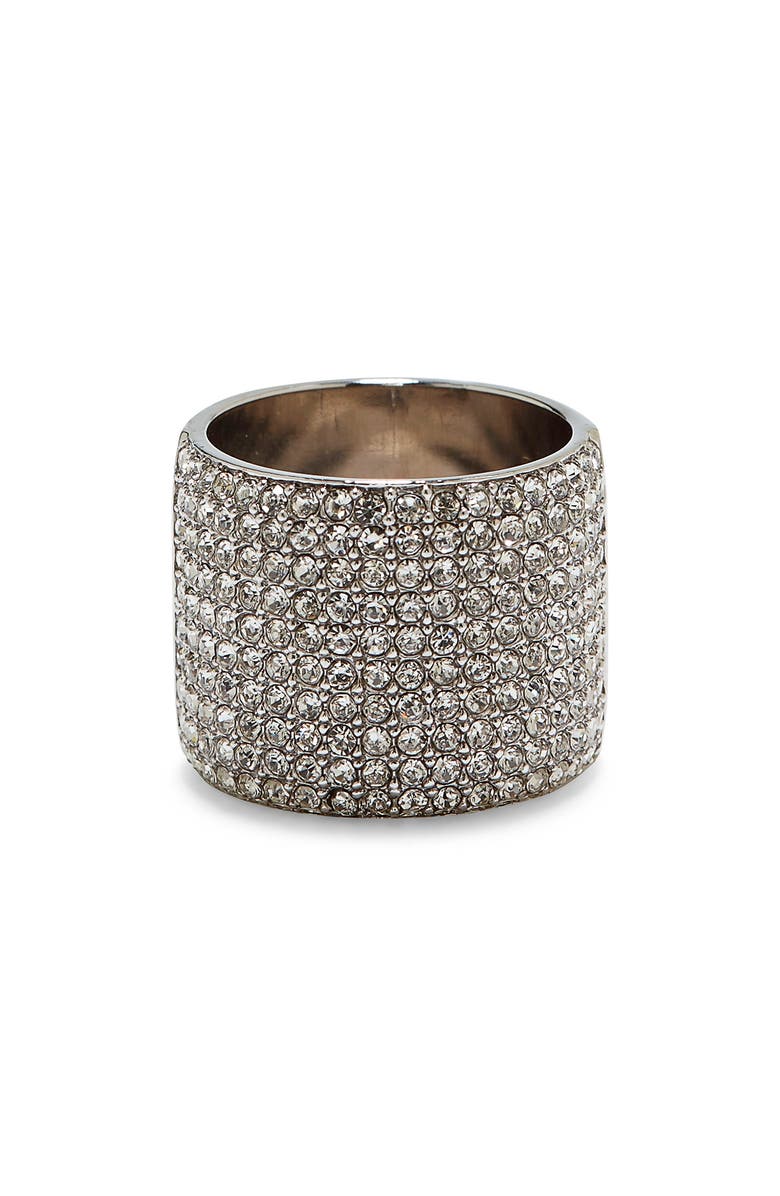 Vince Camuto Pavé Cigar Band Ring, Main, color,